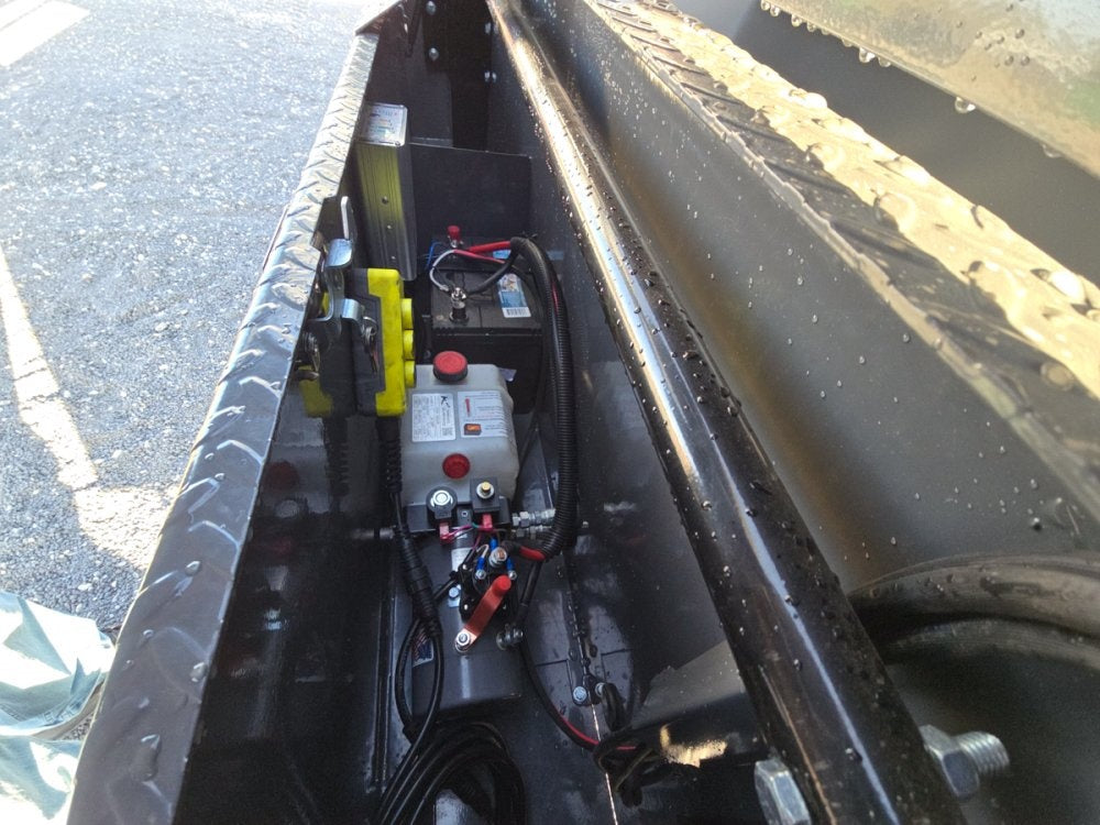 14' Stryker SDT Gooseneck Dump Trailer 36" Side Walls - (2) 8k Axles - Dump Trailers/DT2 Contractor - Stryker Dealership Group