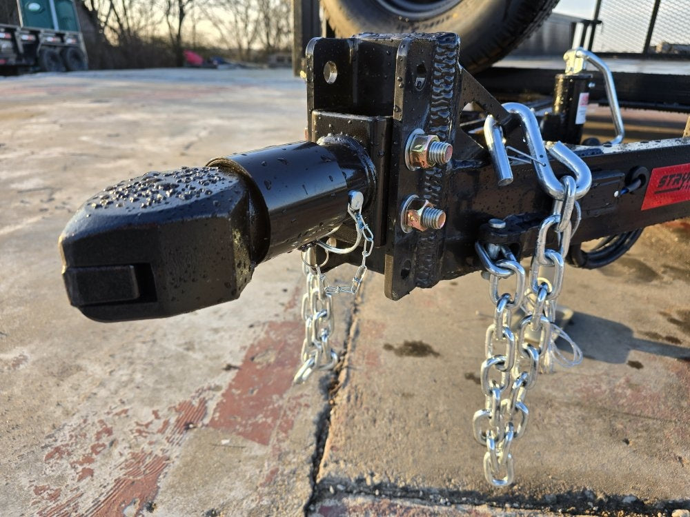 14' Utility Trailer (2) 3.5K Axles, 77" Wide, Side Ramps and 4' Gate - Utility & SXS - Stryker Dealership Group