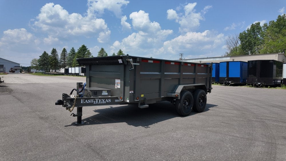 14' x 83" ET BP Dump Trailer 36" Sides - 7K Axles - 14k GVWR - Dump Trailers - Stryker Dealership Group