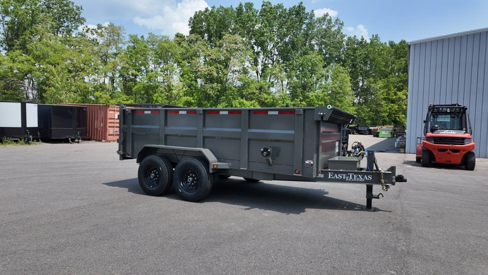14' x 83" ET BP Dump Trailer 36" Sides - 7K Axles - 14k GVWR - Dump Trailers - Stryker Dealership Group
