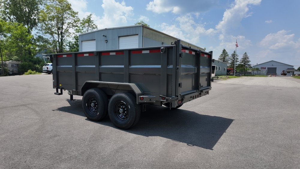14' x 83" ET BP Dump Trailer 36" Sides - 7K Axles - 14k GVWR - Dump Trailers - Stryker Dealership Group