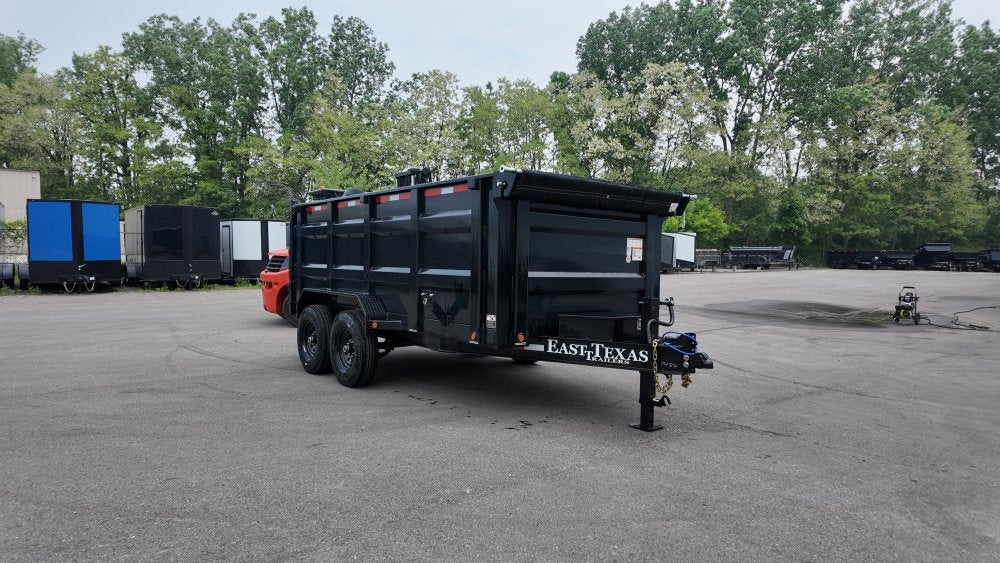 14' x 83" ET BP Dump Trailer 48" Sides - 7K Axles - 14K GVWR - Bumper Pull Dump/Dump Trailers - Stryker Dealership Group