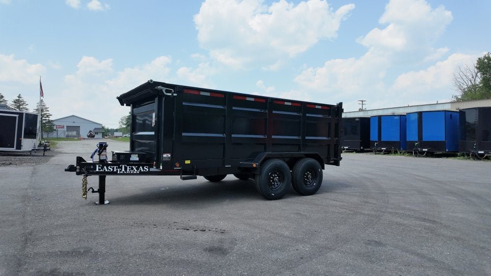 14' x 83" ET BP Dump Trailer 48" Sides - 8K Axles - DT3 Professional - Stryker Dealership Group