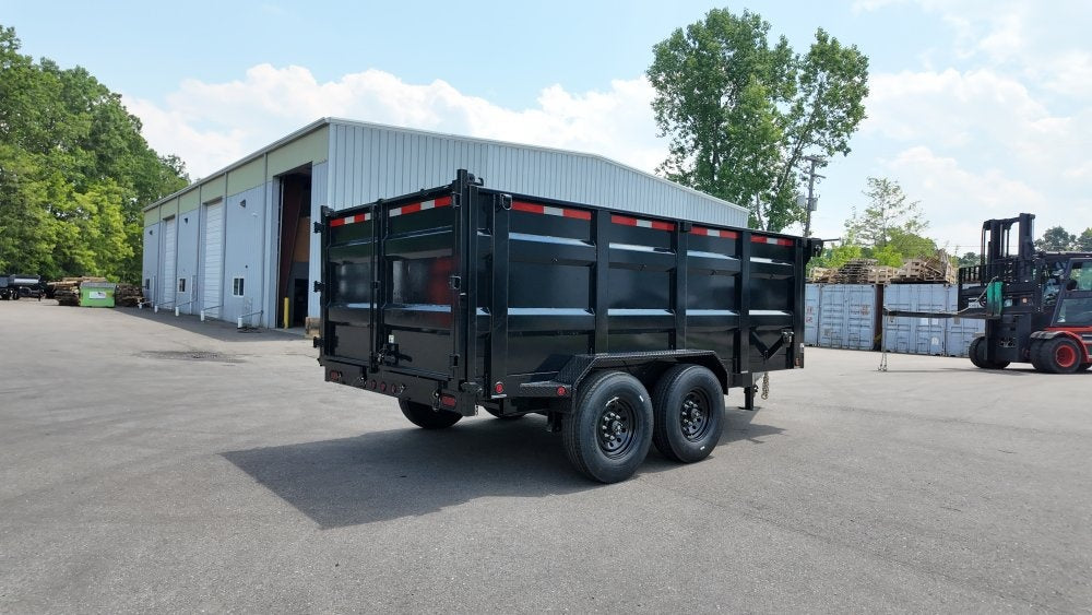 14' x 83" ET BP Dump Trailer 48" Sides - 8K Axles - Bumper Pull Dump/Dump Trailers - Stryker Dealership Group