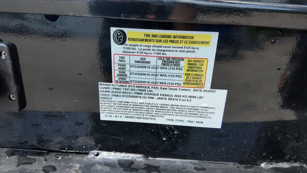 14' x 83" ET BP Dump Trailer 48" Sides - 8K Axles - DT3 Professional - Stryker Dealership Group