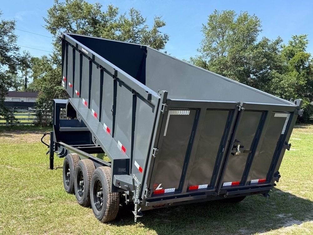 16' DT GN Dump 48" Sides - Triple 7K Axles - Telescopic Lift 148043 - Stryker Dealership Group