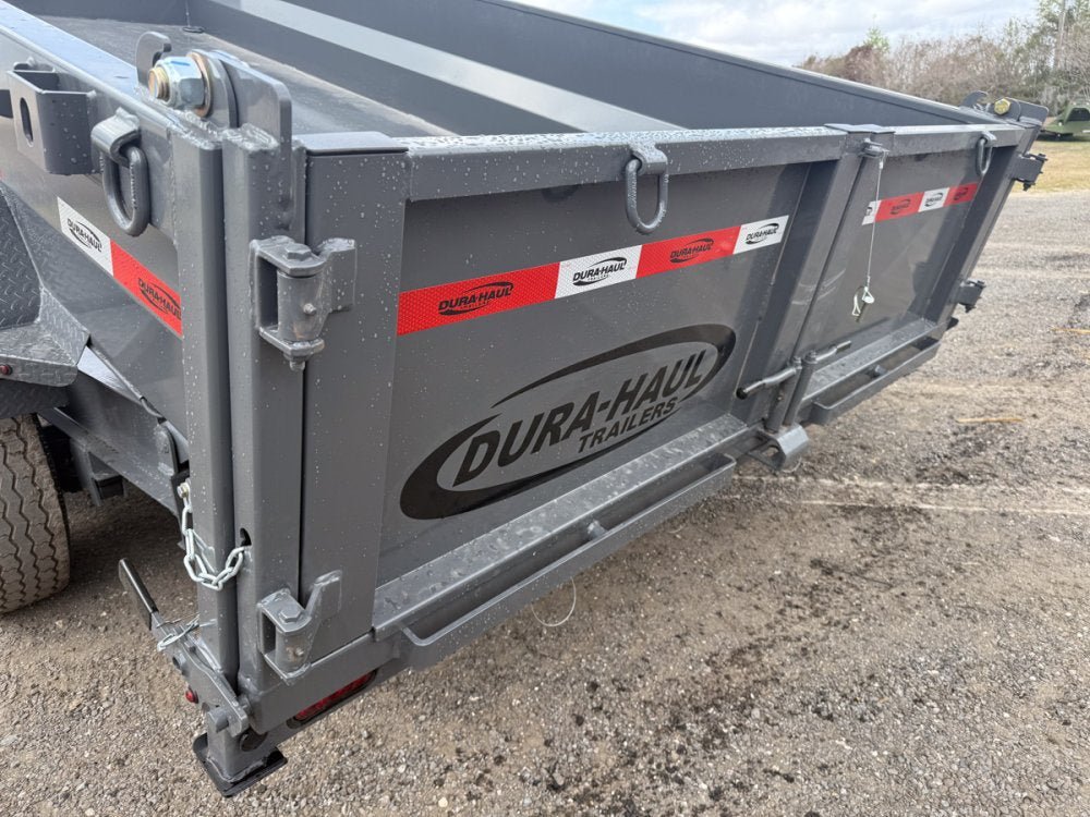 16' Dura - Haul DRL Bumper Pull Dump Trailer 24" Side Walls - (2) 8K Axles 11632 - Stryker Dealership Group