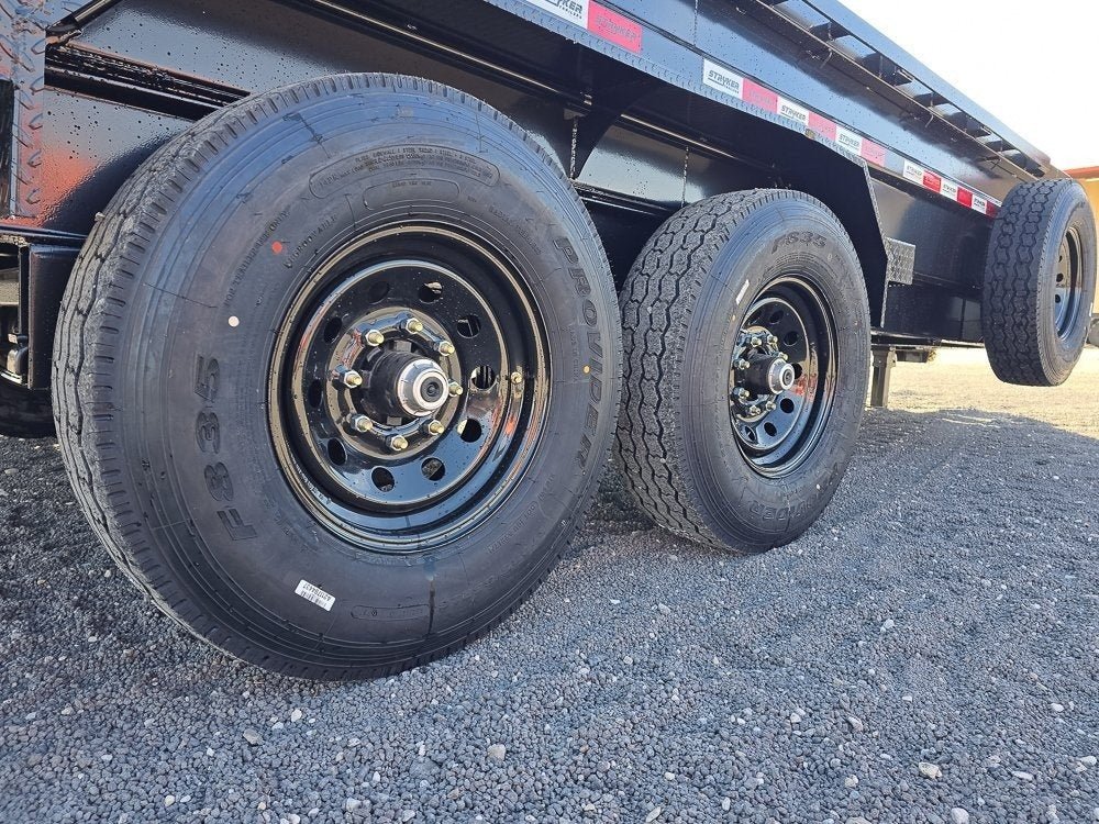 16' Stryker SDT Bumper Pull Dump Trailer 24" Side Walls - (2) 7k Axles 3777 - Stryker Dealership Group