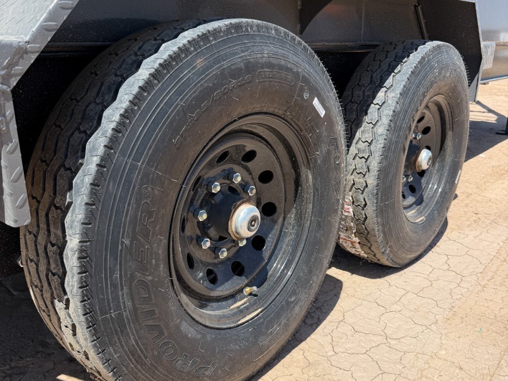 16' Stryker SDT Gooseneck Dump Trailer 36" Side Walls - (2) 7k Axles 004162 - Stryker Dealership Group