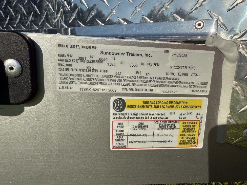 16' Black Stockman Express 6'6" Tall (2) 3500lb Axles - Horse Trailers - Stryker Dealership Group