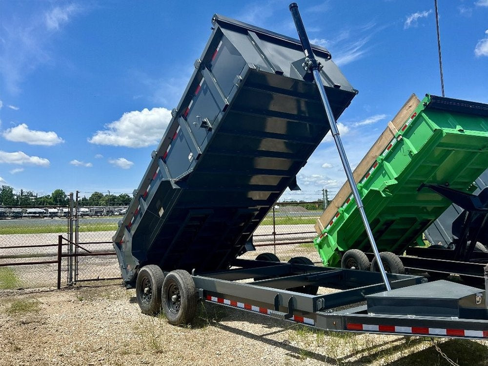 16' BP Dump Trailer 3' Walls 7k Axles - DT2 Contractor - Stryker Dealership Group