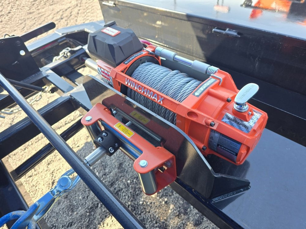 16' Bumper Pull Roll Off Base Trailer (2) 7K Axles 14 ply Tires - Roll Off Base Trailer/RO 16' Bumper Pull - Stryker Dealership Group