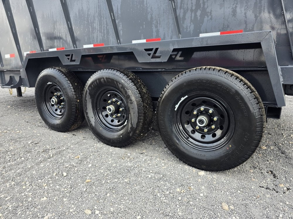 16' DT BP Dump 48" Sides - Triple 7K Axles - Telescopic Lift - DT3 Professional/Dump Trailers - Stryker Dealership Group