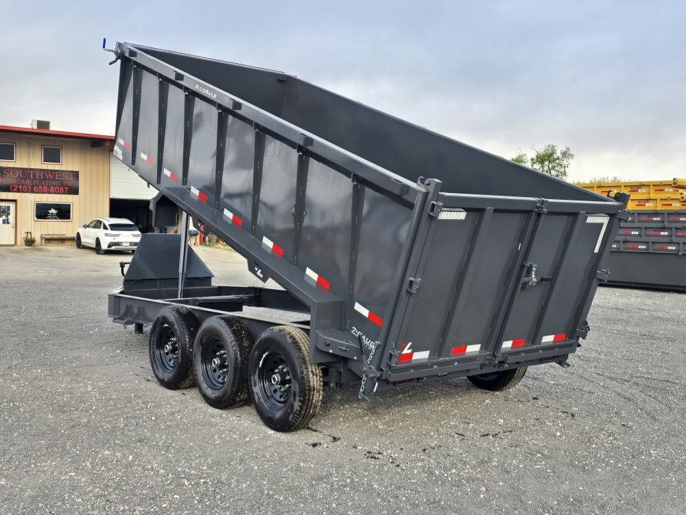 16' DT BP Dump 48" Sides - Triple 7K Axles - Telescopic Lift - DT3 Professional/Dump Trailers - Stryker Dealership Group