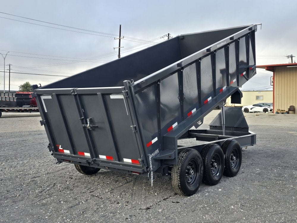 16' DT BP Dump 48" Sides - Triple 7K Axles - Telescopic Lift - DT3 Professional/Dump Trailers - Stryker Dealership Group
