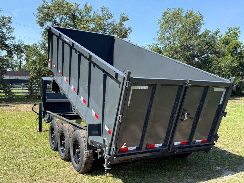 16' DT GN Dump 48" Sides - Triple 7K Axles - Telescopic Lift - Dump Trailers - Stryker Dealership Group
