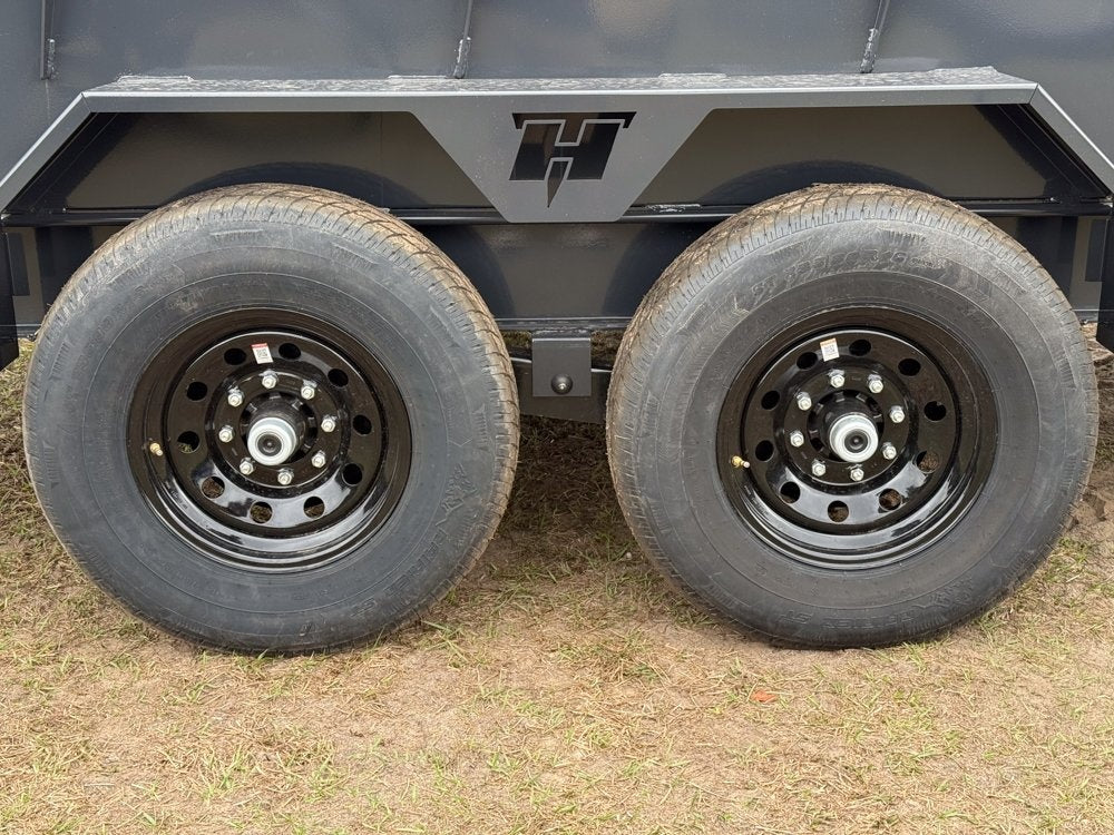 16' Dump Trailer 24" Side Walls - Telescopic Lift - Bumper Pull Dump/Dump Trailers - Stryker Dealership Group