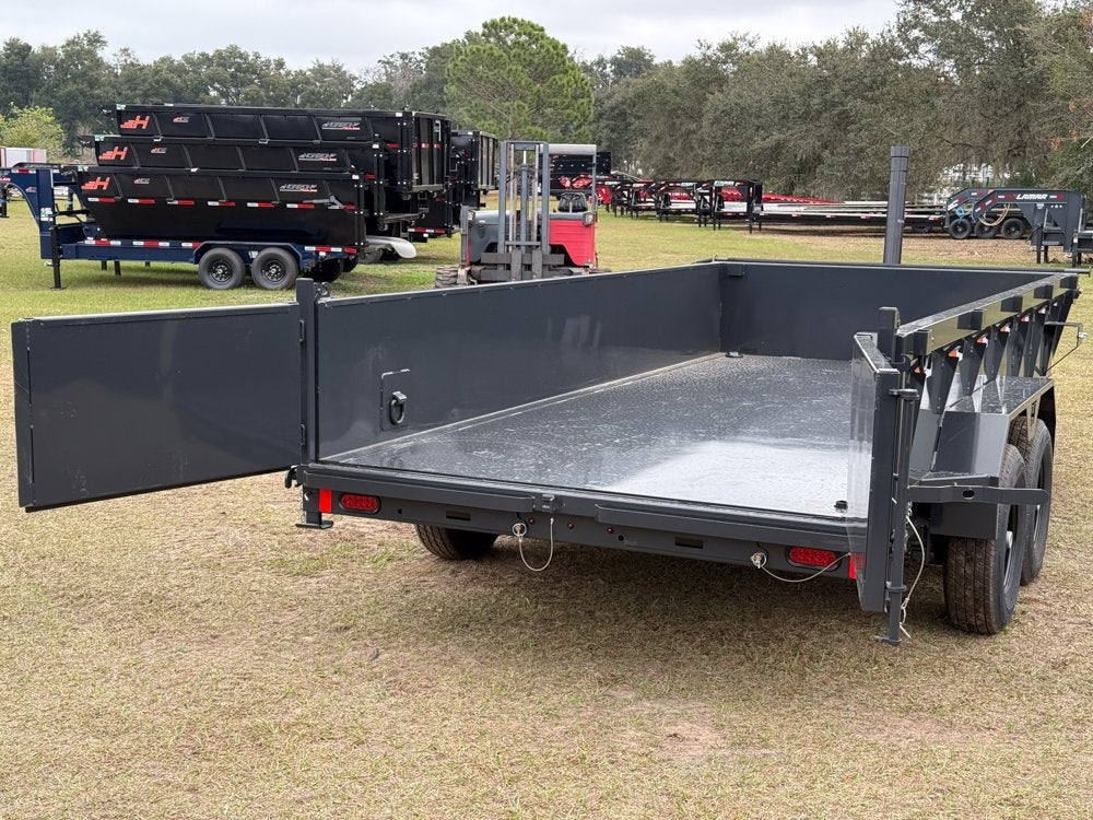 16' Dump Trailer 24" Side Walls - Telescopic Lift - Dump Trailers/Dump Trailers - Stryker Dealership Group