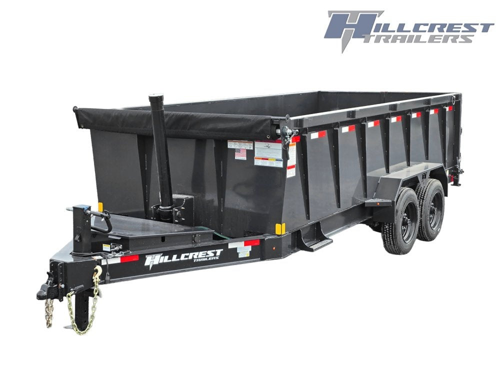 16' Dump Trailer 40" Side Walls - Telescopic Lift - DT3 Professional/Dump Trailers - Stryker Dealership Group