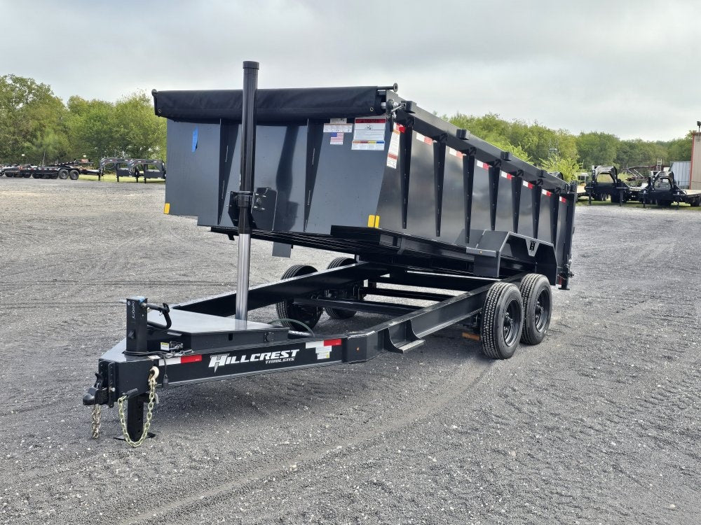 16' Dump Trailer 40" Side Walls - Telescopic Lift - DT3 Professional/Dump Trailers - Stryker Dealership Group