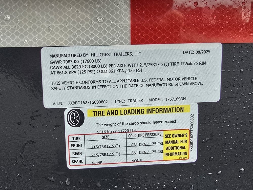 16' Dump Trailer 40" Side Walls - Telescopic Lift - DT3 Professional/Dump Trailers - Stryker Dealership Group