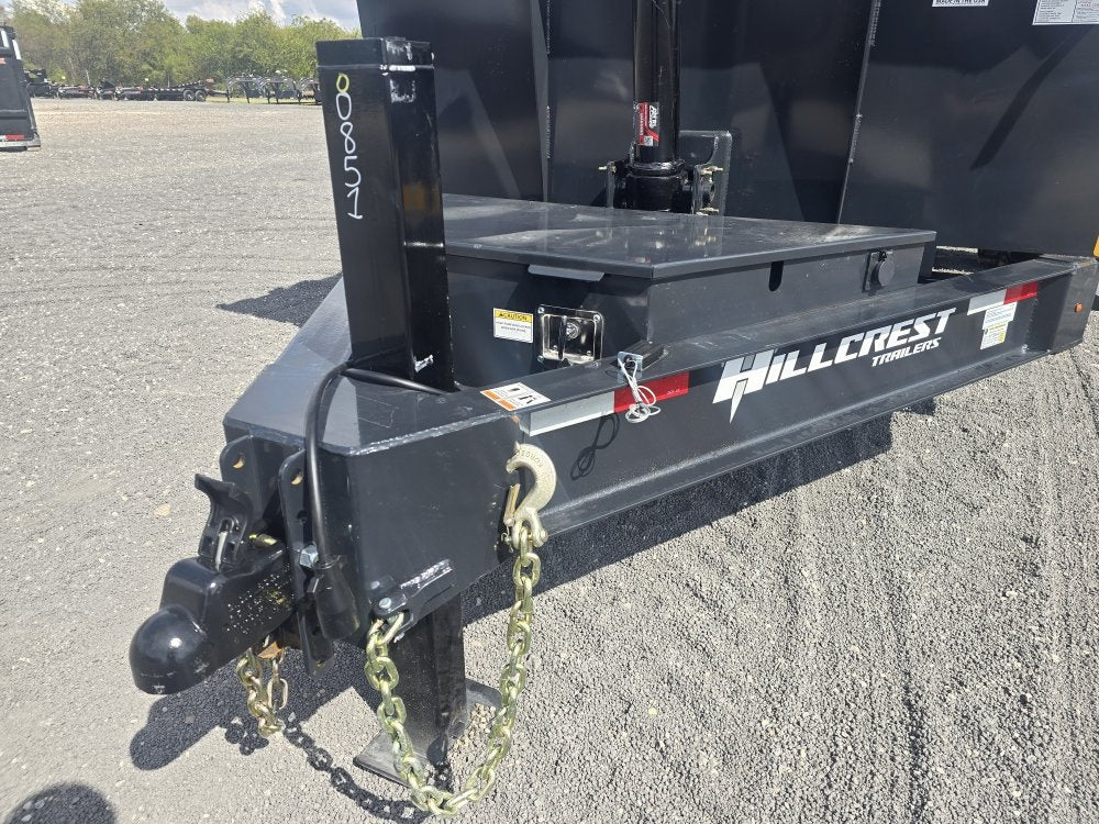 16' Dump Trailer 40" Side Walls - Telescopic Lift - Hydraulic Jack - DT3 Professional/Dump Trailers - Stryker Dealership Group