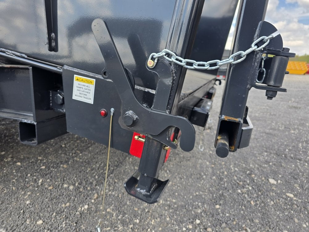 16' Dump Trailer 40" Side Walls - Telescopic Lift - Hydraulic Jack - DT3 Professional/Dump Trailers - Stryker Dealership Group