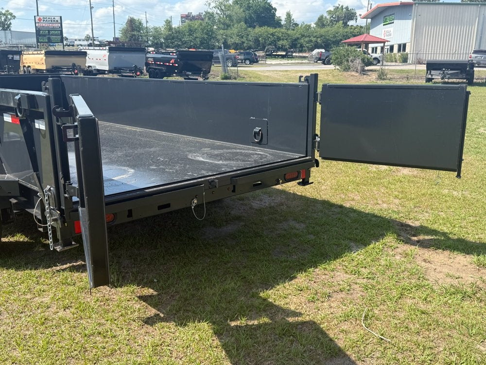 16' Dump Trailer BP 24" Side Walls - Telescopic lift - 8k Axles - DT3 Professional/Dump Trailers - Stryker Dealership Group