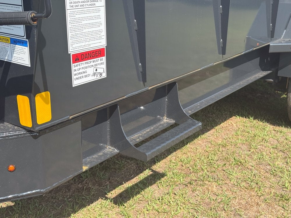 16' Dump Trailer BP 24" Side Walls - Telescopic lift - 8k Axles - DT3 Professional/Dump Trailers - Stryker Dealership Group