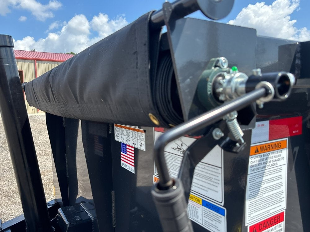 16' Dump Trailer BP 40" Side Walls - Telescopic lift - 8k Axles - Hydraulic Jack - DT3 Professional/Dump Trailers - Stryker Dealership Group