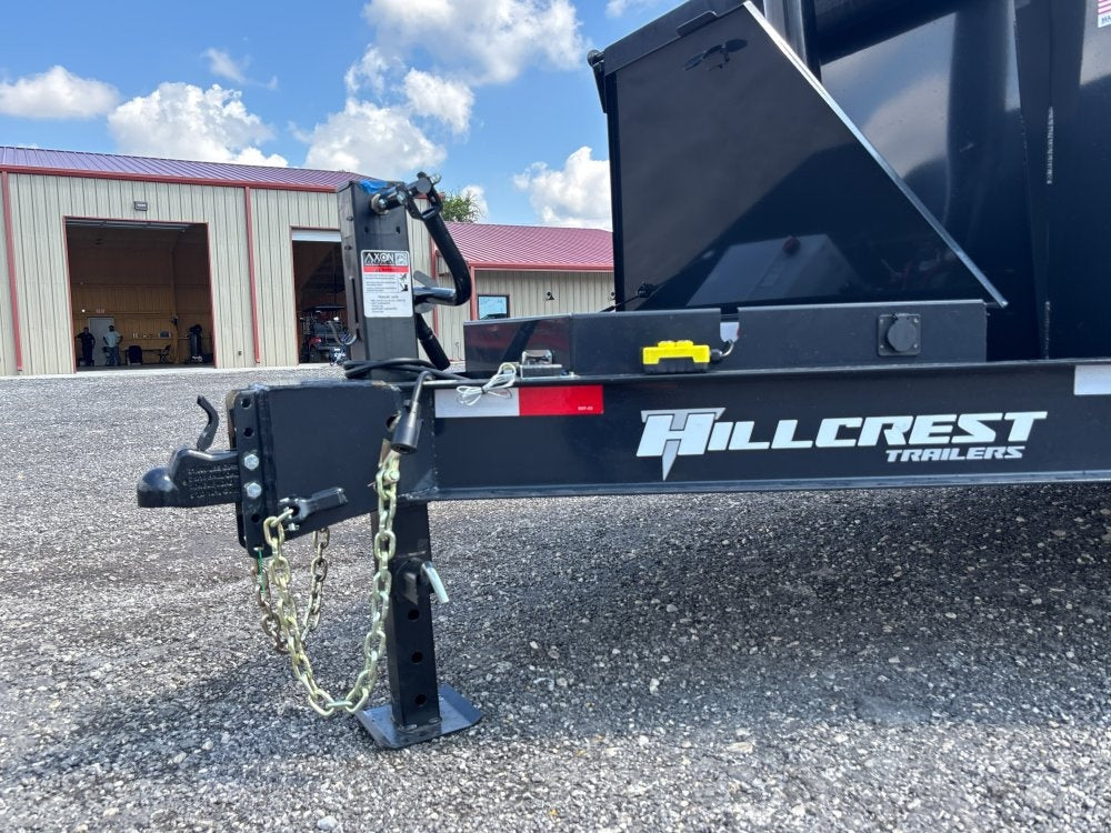16' Dump Trailer BP 40" Side Walls - Telescopic lift - 8k Axles - Hydraulic Jack - DT3 Professional/Dump Trailers - Stryker Dealership Group