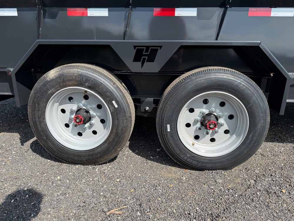 16' Dump Trailer GN 24" Side Walls - Telescopic Lift - 8k Axles - Gooseneck Dump/Dump Trailers - Stryker Dealership Group