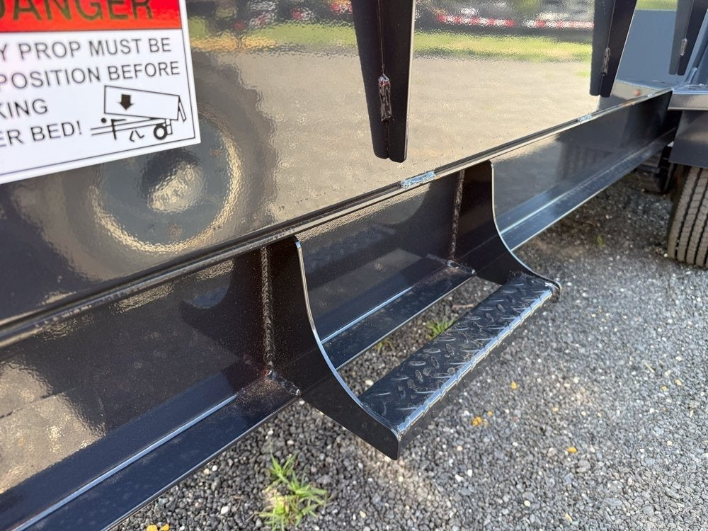 16' Dump Trailer GN 24" Side Walls - Telescopic Lift - 8k Axles - Bumper Pull Dump/Dump Trailers - Stryker Dealership Group