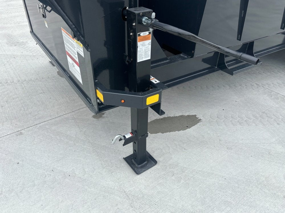 16' Dump Trailer GN 40" Side Walls - Telescopic Lift - 7k Axles - Bumper Pull Dump/Dump Trailers - Stryker Dealership Group