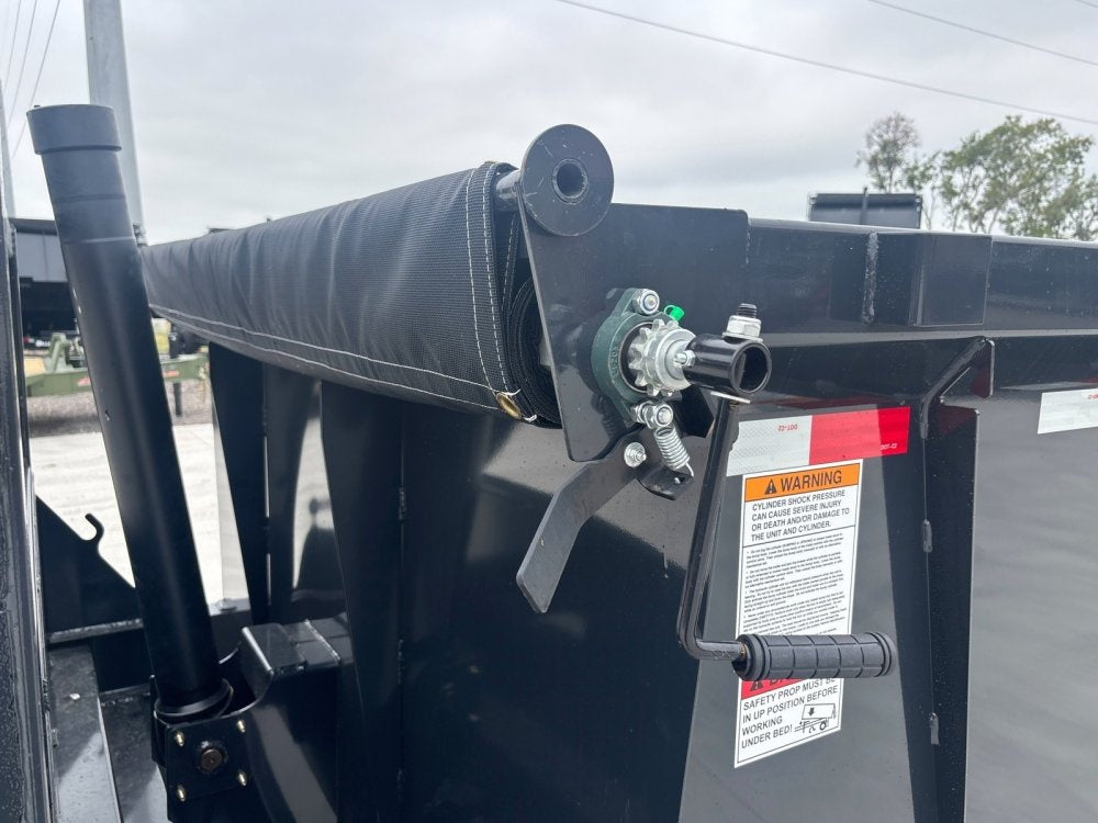 16' Dump Trailer GN 40" Side Walls - Telescopic Lift - 7k Axles - Gooseneck Dump/Dump Trailers - Stryker Dealership Group