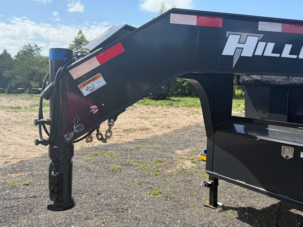 16' Dump Trailer GN 40" Side Walls - Telescopic lift - 8k Axles - Gooseneck Dump/Dump Trailers - Stryker Dealership Group