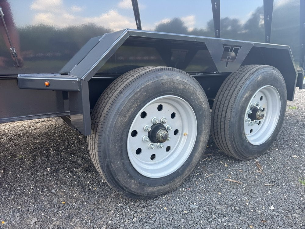 16' Dump Trailer GN 40" Side Walls - Telescopic lift - 8k Axles - DT3 Professional - Stryker Dealership Group