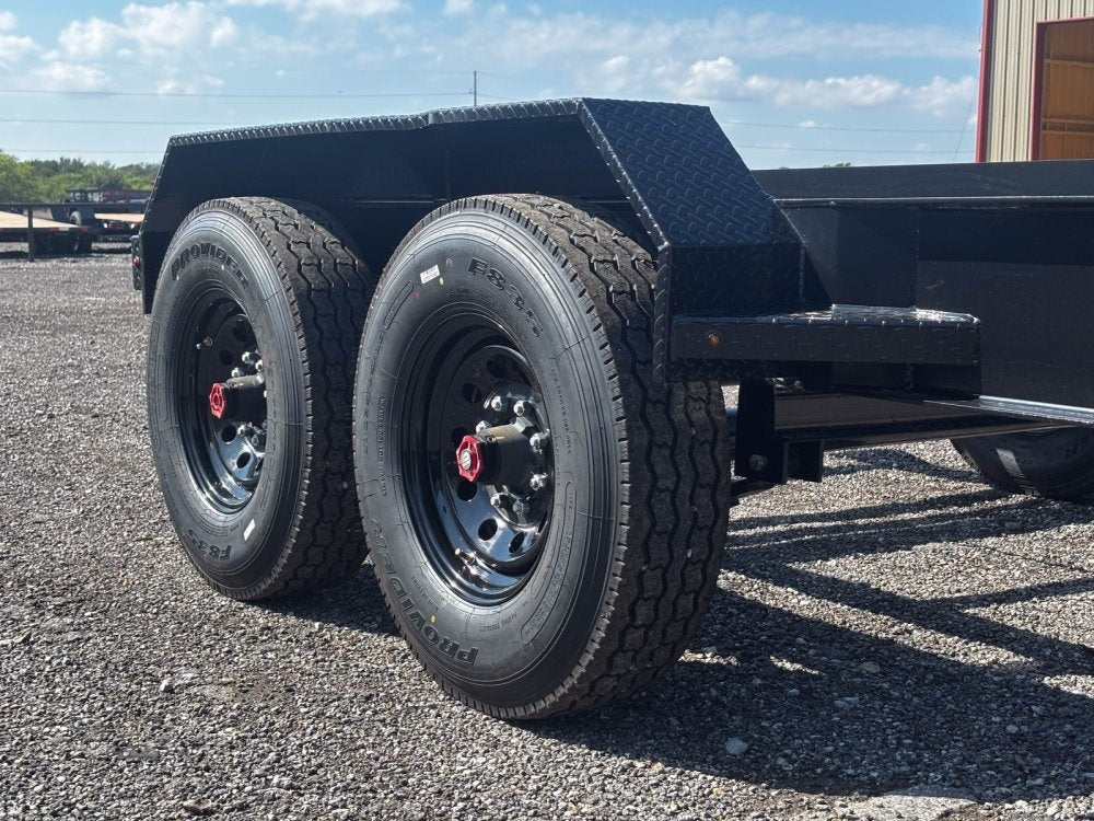 16' Gooseneck Roll Off Base Trailer (2) 8K Axles 14 ply Tires - Roll Off Base Trailer/RO 16' Gooseneck - Stryker Dealership Group