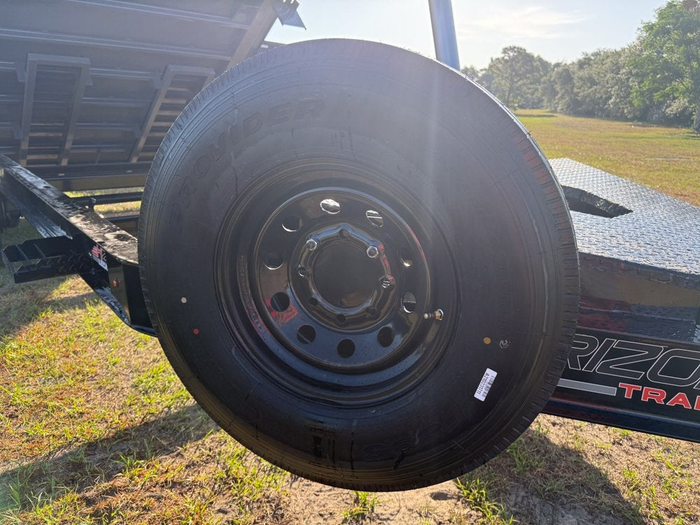 16' HZ7 Dump 36" Sides - 8K Axles - Telescopic - 14 ply Tires - 2 Speed Jack - Dump Trailers - Stryker Dealership Group