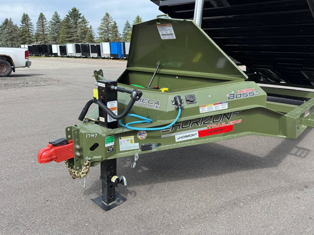 16' HZ7 Dump 48" Sides - 8K Axles - 12 Ton Telescopic Lift - 14 Ply Tires, 2 Speed Jack - Dump Trailers/Dump Trailers - Stryker Dealership Group