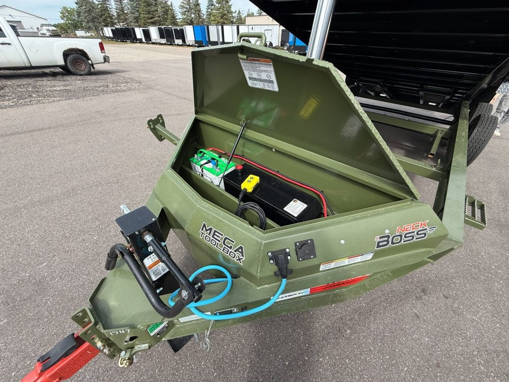 16' HZ7 Dump 48" Sides - 8K Axles - 12 Ton Telescopic Lift - 14 Ply Tires, 2 Speed Jack - DT3 Professional/Dump Trailers - Stryker Dealership Group