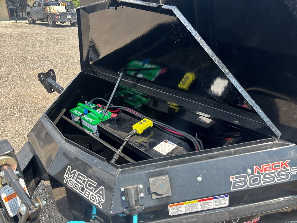 16' HZ7 Dump 48" Sides - 8K Axles - 12 Ton Telescopic Lift - 14 Ply Tires, 2 Speed Jack - Dump Trailers/Dump Trailers - Stryker Dealership Group