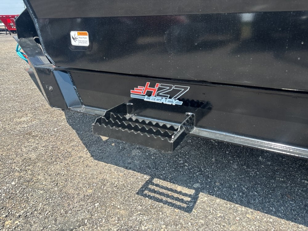 16' HZ7 Dump 48" Sides - 8K Axles - 12 Ton Telescopic Lift - 14 Ply Tires, 2 Speed Jack - Dump Trailers/Dump Trailers - Stryker Dealership Group