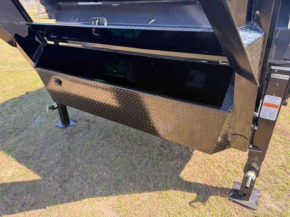 16' HZ7 GN Dump 36" Sides - 7K Axles - 620 Scissor Lift - 14 Ply Tires, 2 Speed Jackk - DT3 Professional/Dump Trailers - Stryker Dealership Group