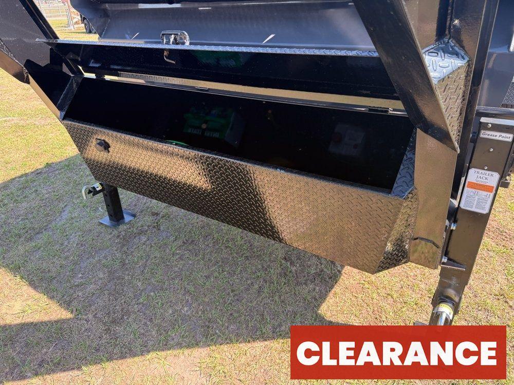 16' HZ7 GN Dump 36" Sides - 7K Axles - 620 Scissor Lift - 14 Ply Tires, 2 Speed Jackk - Gooseneck Dump - Dump Trailers - Stryker Dealership Group