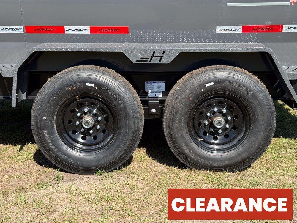 16' HZ7 GN Dump 36" Sides - 7K Axles - 620 Scissor Lift - 14 Ply Tires, 2 Speed Jackk - Gooseneck Dump - Dump Trailers - Stryker Dealership Group