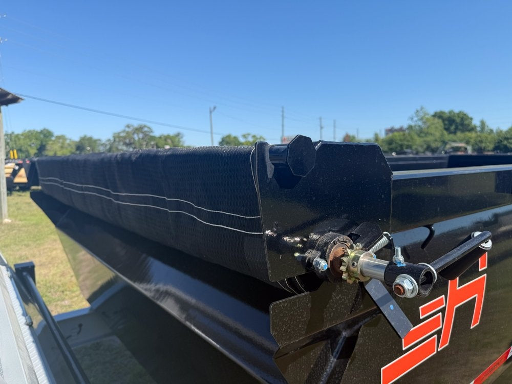 16' HZ7 GN Dump 36" Sides - 7K Axles - 620 Scissor Lift - 14 Ply Tires, 2 Speed Jackk - Dump Trailers - Stryker Dealership Group