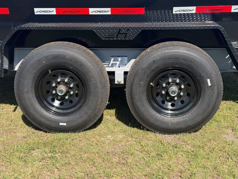 16' HZ7 GN Dump 36" Sides - 7K Axles - 620 Scissor Lift - 14 Ply Tires, 2 Speed Jackk - Dump Trailers - Stryker Dealership Group