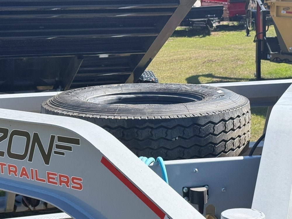 16' HZ7 GN Dump 36" Sides - 7K Axles - 620 Scissor Lift - 14 Ply Tires, 2 Speed Jackk - Dump Trailers - Stryker Dealership Group