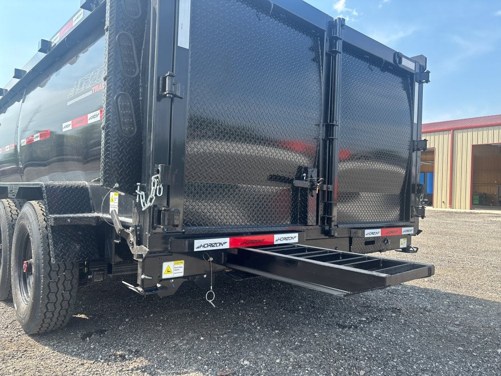 16' HZ7 GN Dump 48" Sides - 7K Axles - DT3 Professional/Dump Trailers - Stryker Dealership Group